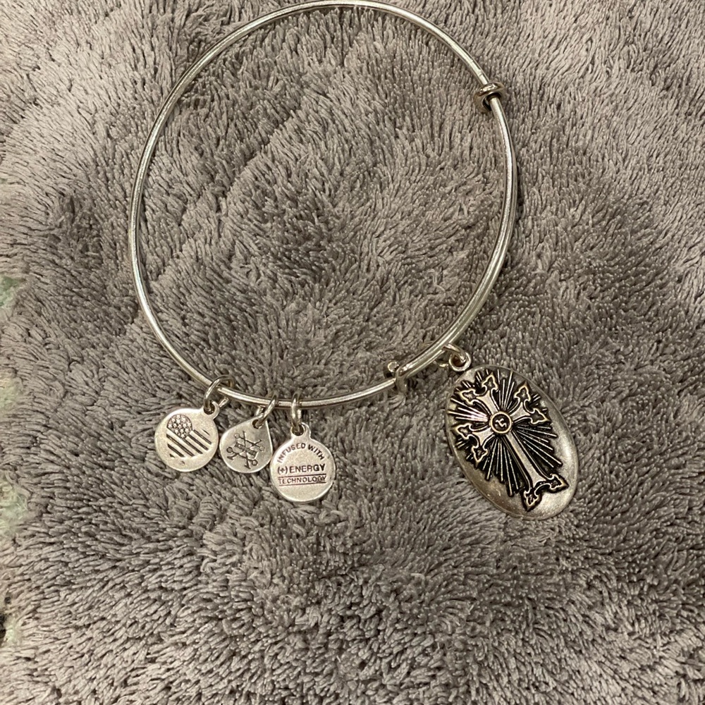 Alex and Ani Silver Charm Bracelet